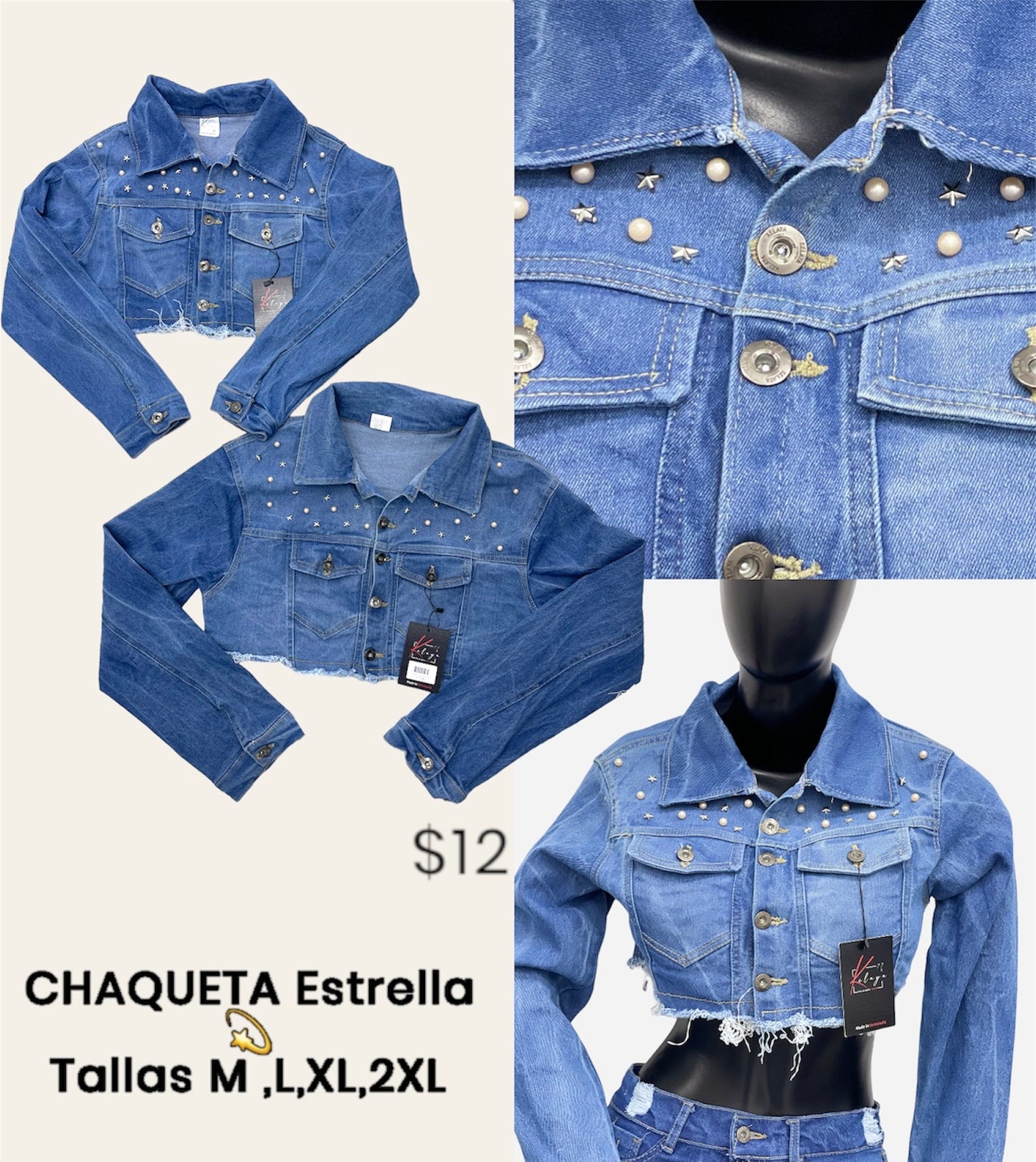 Chaquetas skinny corta