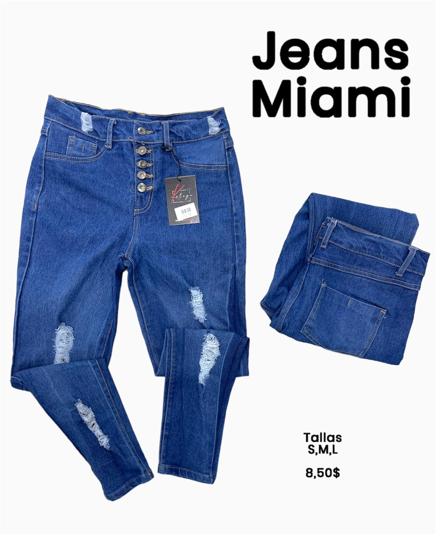 Jeans Miami 8,50$